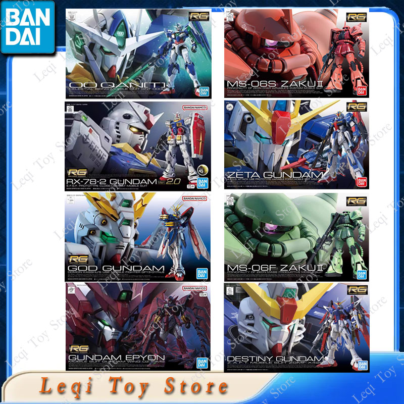 Bandai Model Gundam Rg - Bandai Originele RG MS-06F-06S 00 QAN