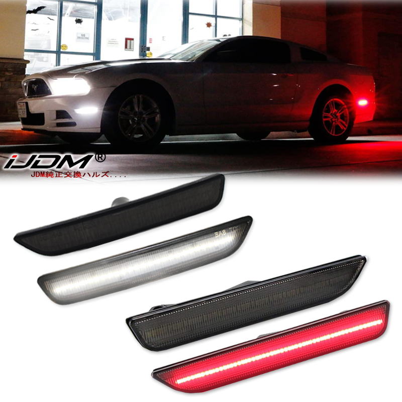 Model Kit Mustang - 2 Stuks Auto Voor Achter Bumper