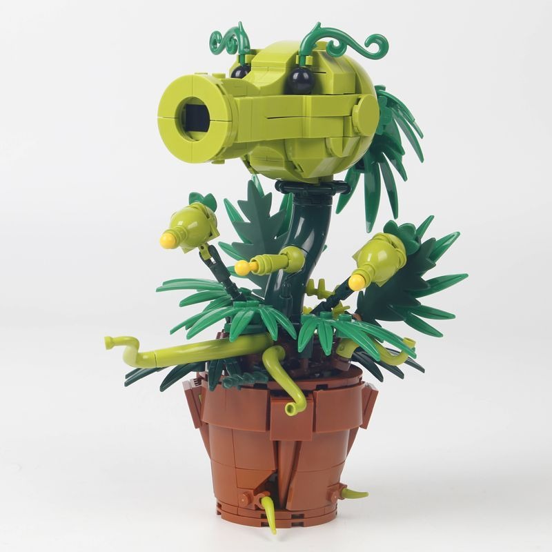 Model Kit Vs Lego - Planten vs. Zombies Carnivorous Plant Model