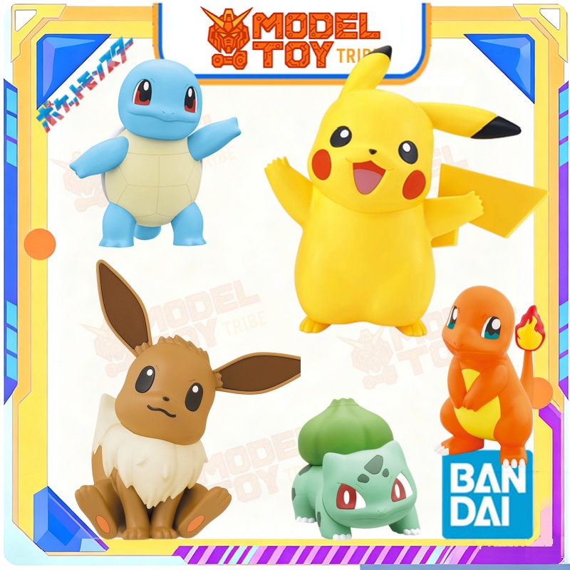 Model Kit Quick Pikachu - Op voorraad Japan Bandai Originele Anime