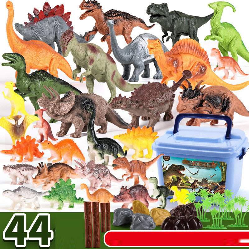Model Kit Dinosaur - 44 Stuks Jurassic Dinosaurussen Set Simulatie