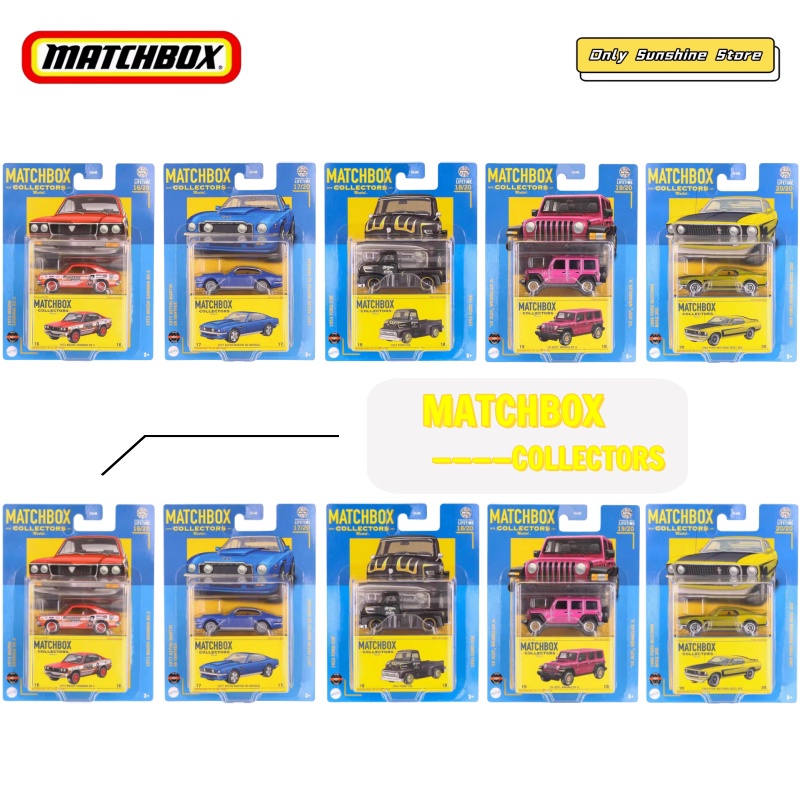 Model Kit Mustang - Nieuwe Matchbox Collector Serie Mix 4Z