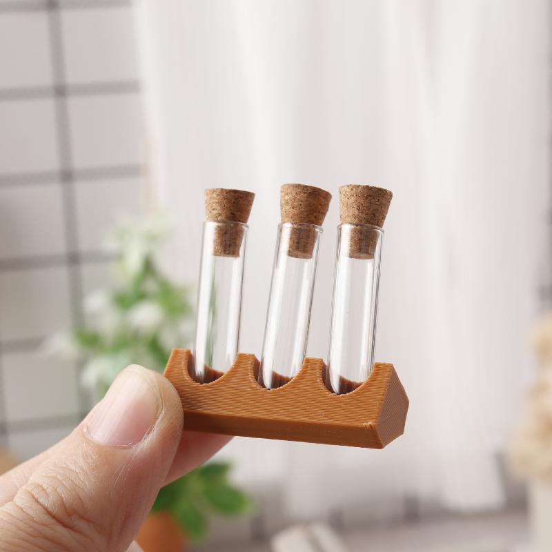 Youtube Model Kit - Gesimuleerde mini glazen pot reageerbuis met