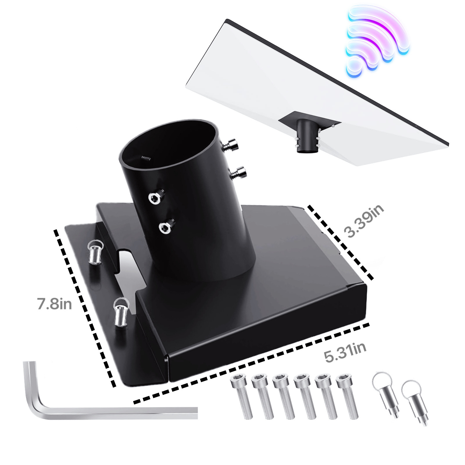 Youtube Model Kit - Starlink Gen3/V3 Buitenantenne Montagekit Nieuw Populair