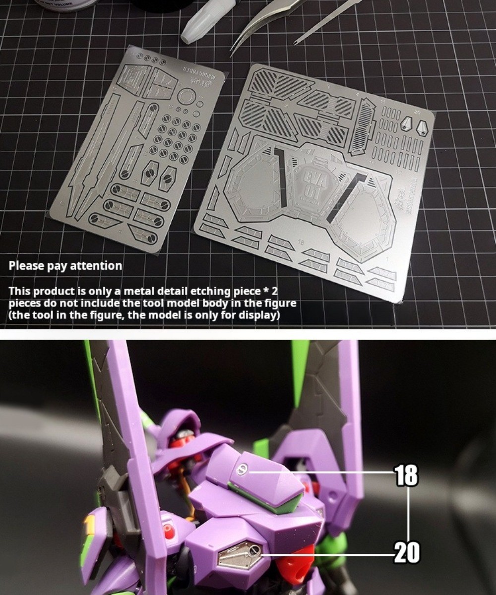 Model Kit Rg - MS066 MSWZ Metalen Etsonderdelen RG EVA