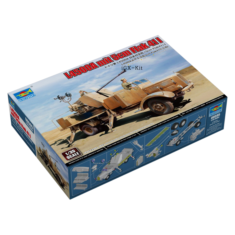 Trumpeter 09595 1/35 Schaal L4 - Model Kit Italeri recensie en prijs