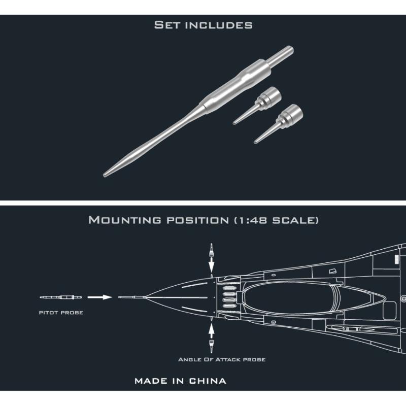 Modelaccessoires F16I Pitot-bu - Youtube Model Kit recensie en prijs