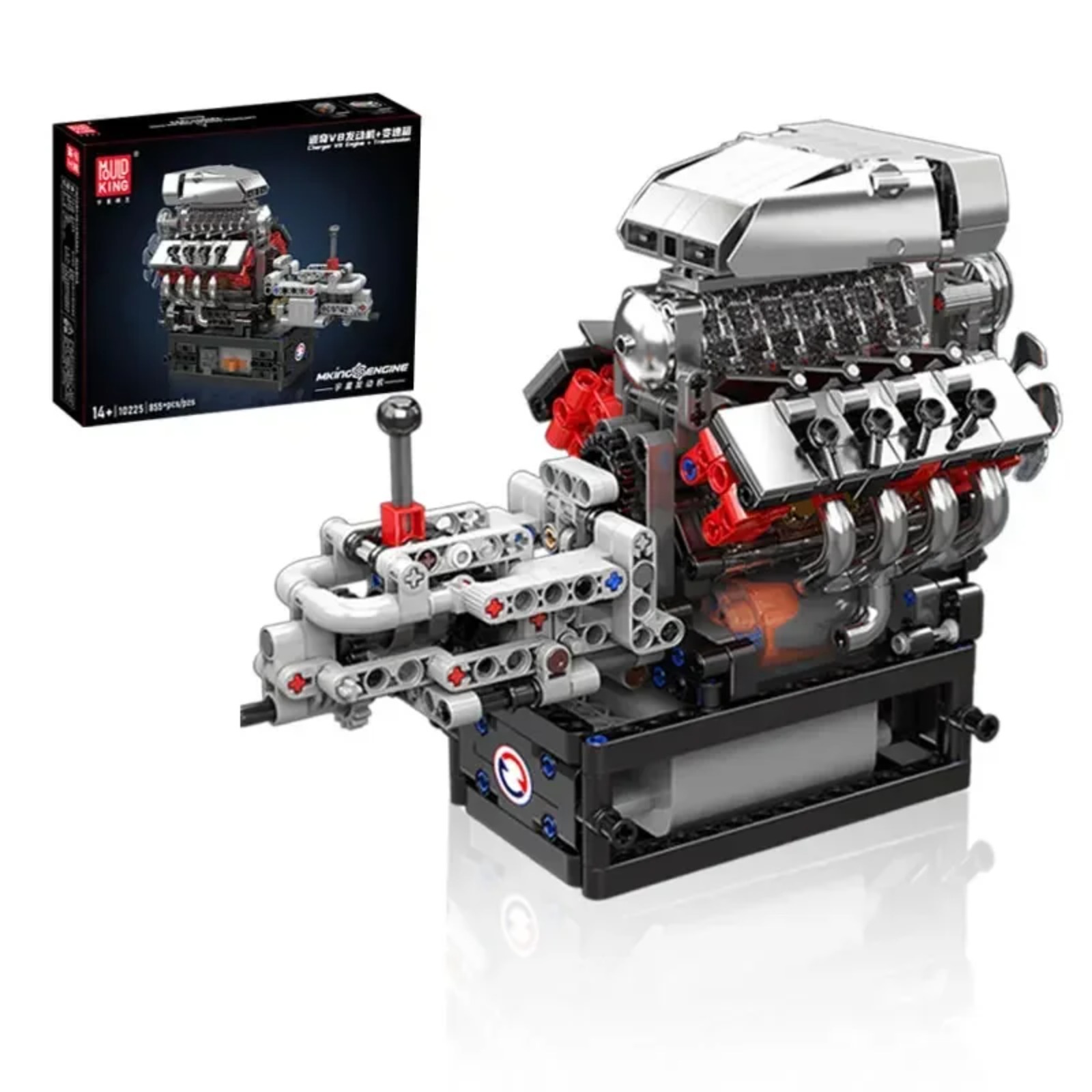 Mold King 10225 V8 motormodelb - Model Kit Engine V8 recensie en prijs