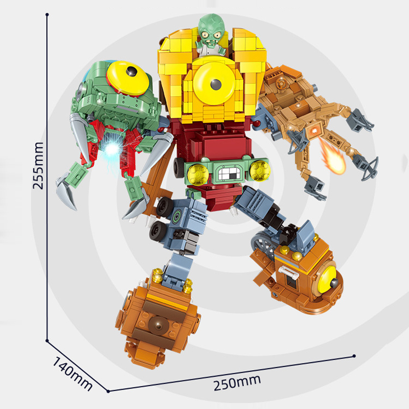 Plants vs. Zombies Battle of t - Model Kit Vs Lego recensie en prijs
