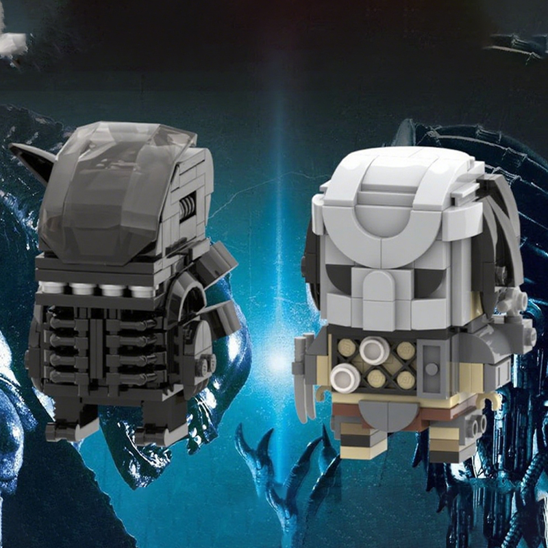 322-delige MOC Predator vs Ali - Model Kit Vs Lego recensie en prijs