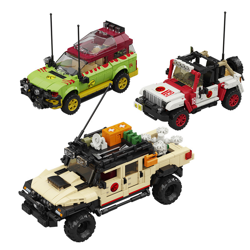 1632-delige Jurassic Dinosaur  - Model Kit Dinosaur recensie en prijs