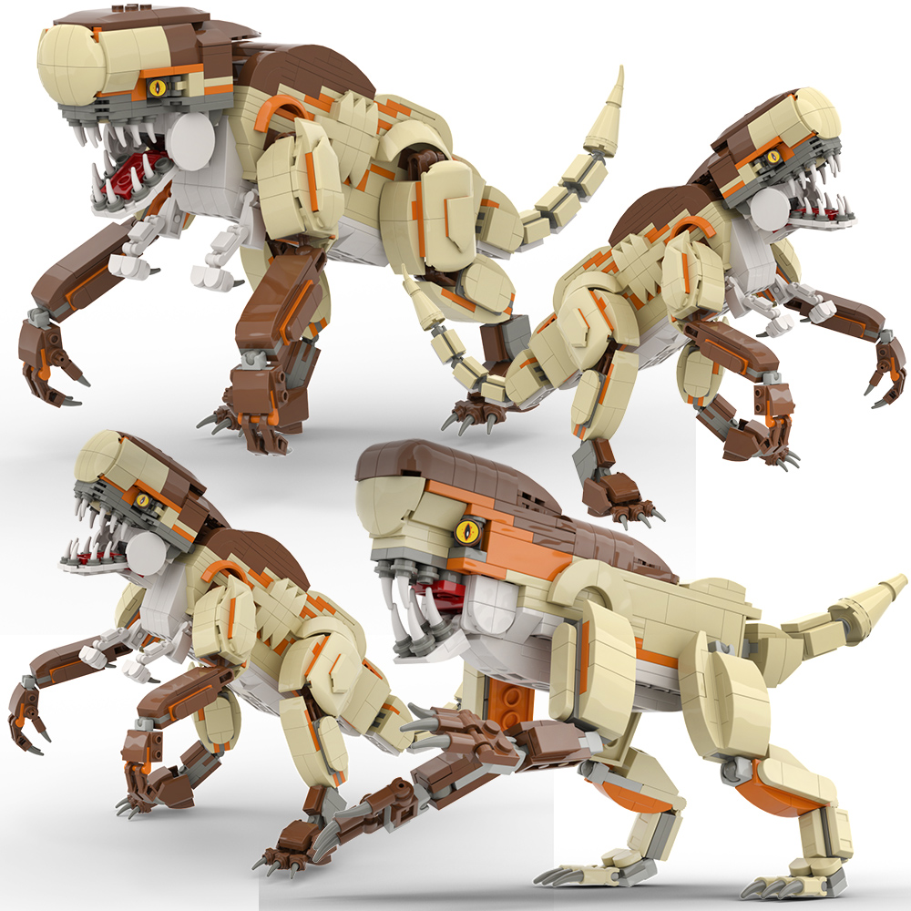 Giant Dinosaur Bouwstenen Set  - Model Kit Dinosaur recensie en prijs
