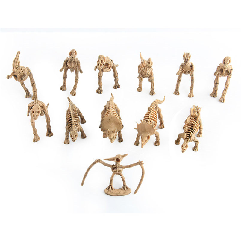 12 Stuks Mini Dinosaurus Skele - Model Kit Dinosaur recensie en prijs