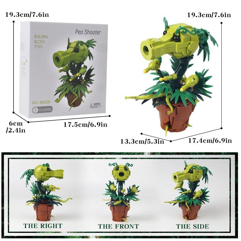 Planten vs. Zombies Carnivorou - Model Kit Vs Lego recensie en prijs