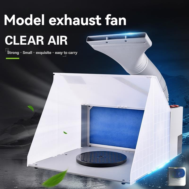 Draagbare airbrush spuitcabine - Youtube Model Kit recensie en prijs