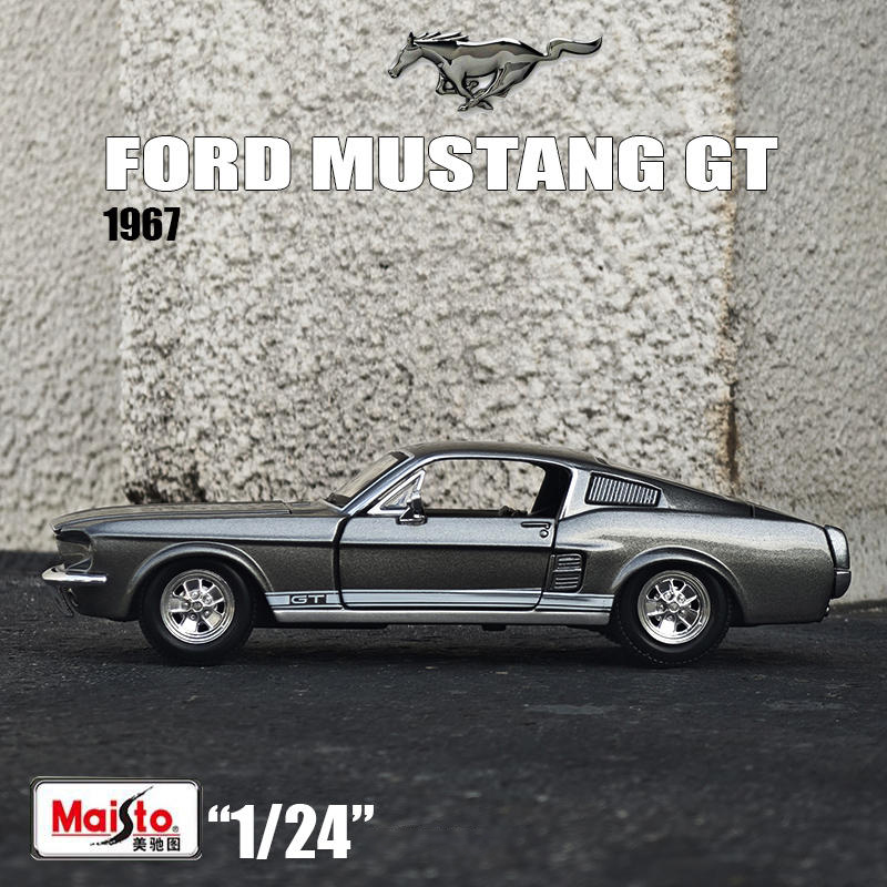 Maisto 1:24 1967 Ford Mustang  - Model Kit Mustang recensie en prijs