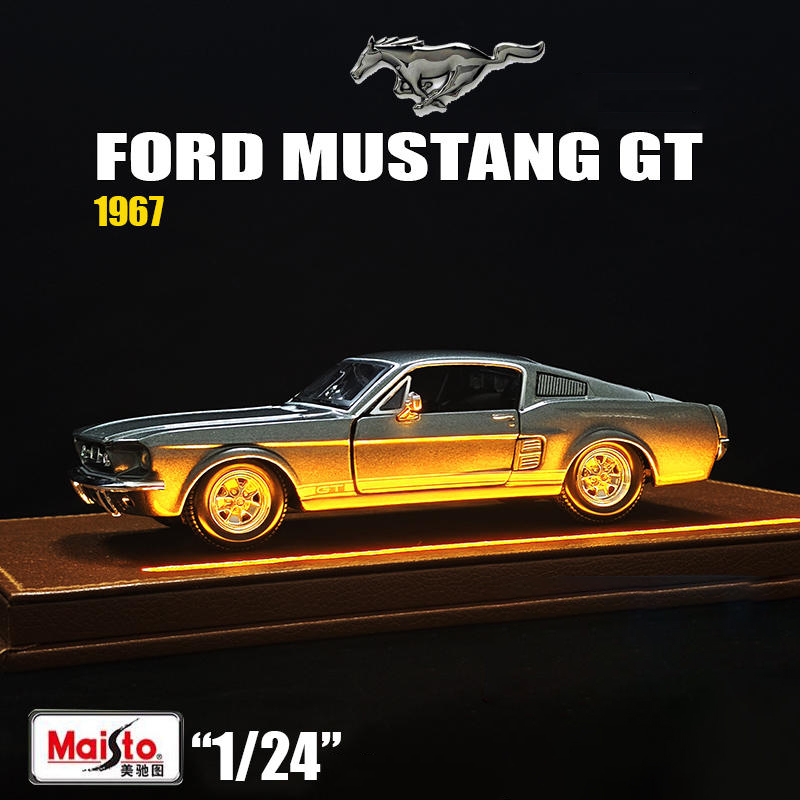 Maisto 1:24 1967 Ford Mustang  - Model Kit Mustang recensie en prijs