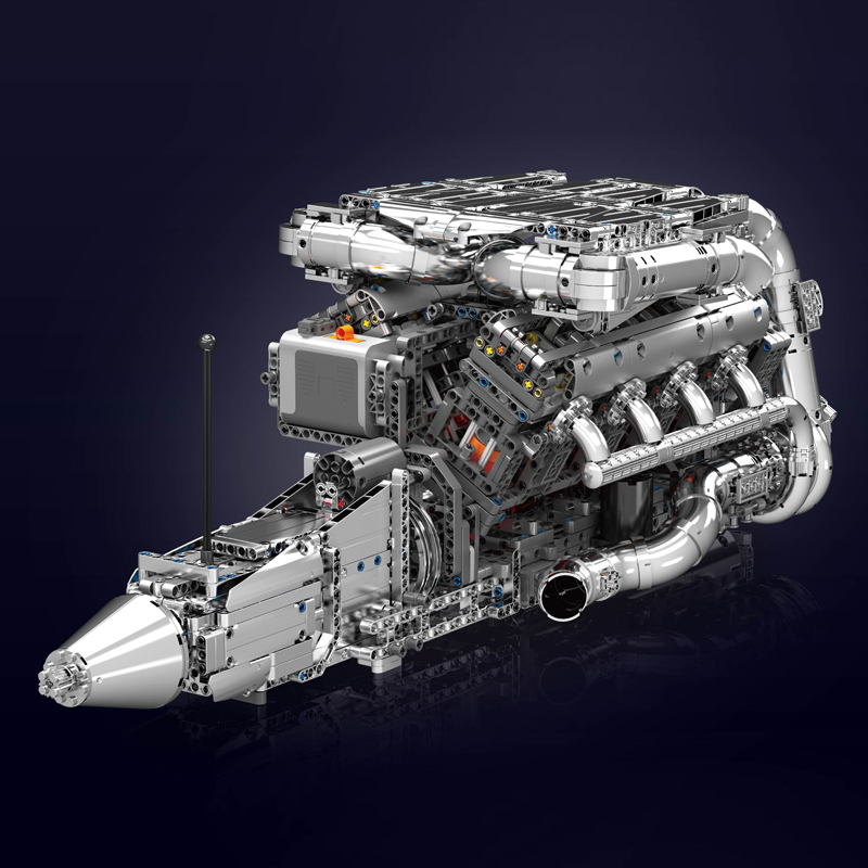 Mold King 10168 V8 Twin Turbo  - Model Kit Engine V8 recensie en prijs