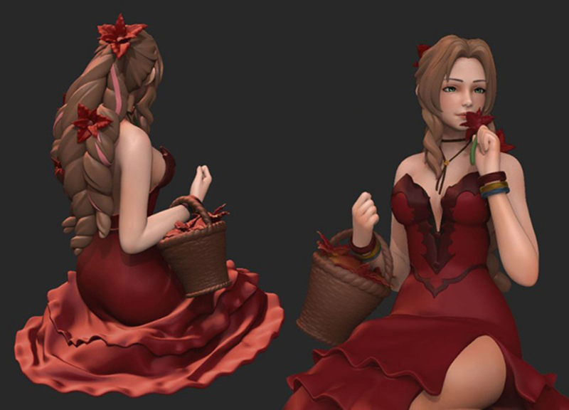 Hars Figuur Kit Aerith Gainsbo - Model Kit Oberon recensie en prijs